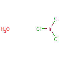 14996-61-3 Iridium(III) chloride hydrate chemical structure