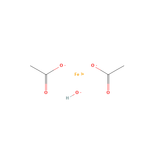 10450-55-2 FERRIC ACETATE chemical structure