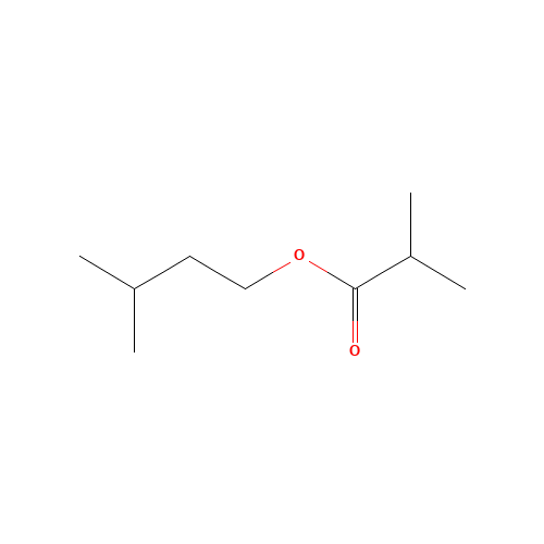2050-01-3 Isopentyl isobutyrate chemical structure