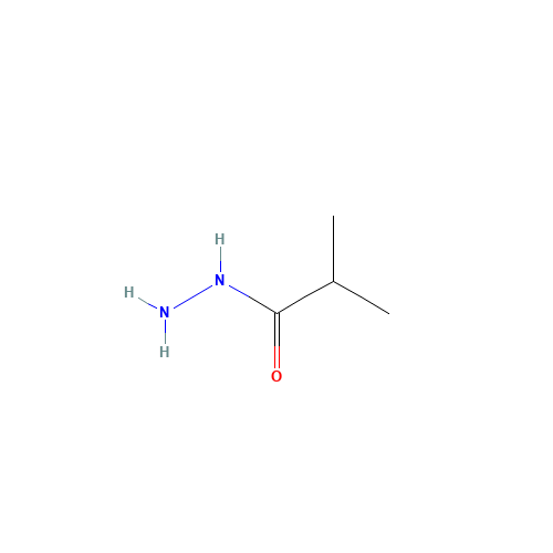 3619-17-8 Isobutyric acid hydrazide chemical structure