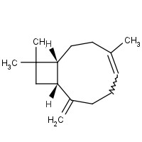 118-65-0 (-)-ISOCARYOPHYLLENE chemical structure