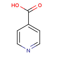 55-22-1 Isonicotinic acid chemical structure