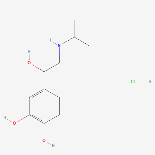 51-30-9 Isoprenaline hydrochloride chemical structure