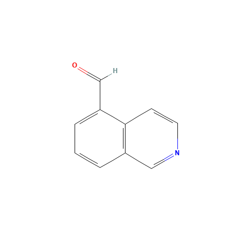 80278-67-7 ISOQUINOLINE-5-CARBALDEHYDE chemical structure