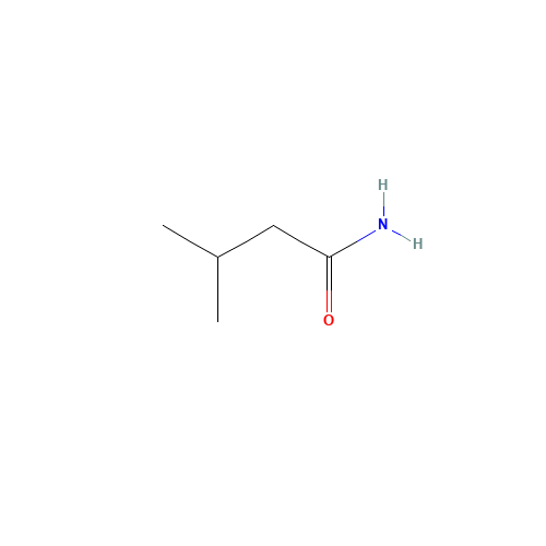 541-46-8 ISOVALERAMIDE chemical structure