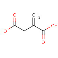 97-65-4 Itaconic acid chemical structure