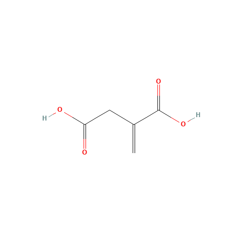 97-65-4 Itaconic acid chemical structure