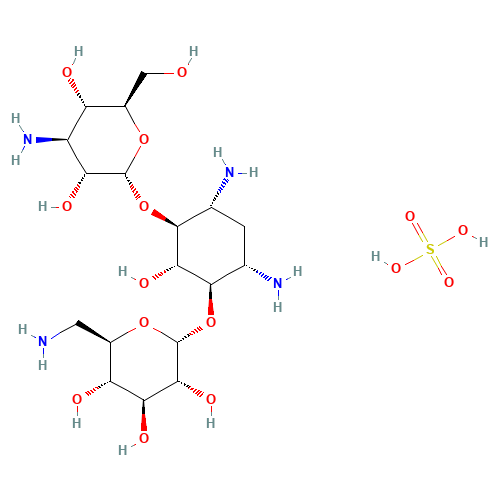 25389-94-0 Kanamycin sulfate chemical structure