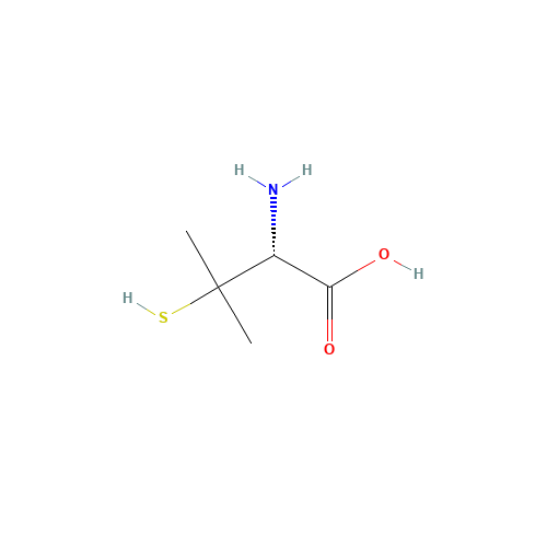 1113-41-3 L-Penicillamine chemical structure
