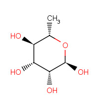 10030-85-0 L(+)-Rhamnose monohydrate chemical structure