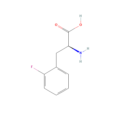 19883-78-4 2-FLUORO-L-PHENYLALANINE chemical structure
