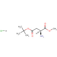2673-19-0 H-ASP(OTBU)-OME HCL chemical structure