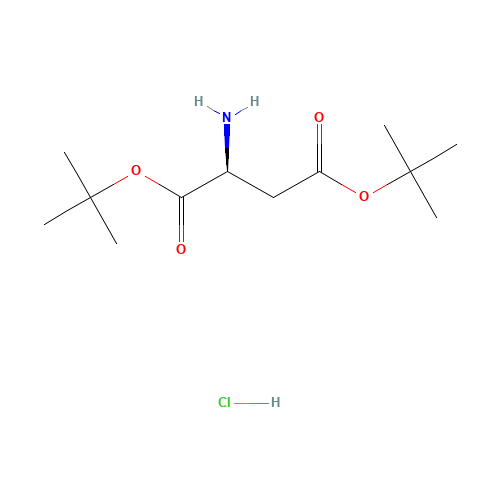 1791-13-5 H-ASP(OTBU)-OTBU HCL chemical structure