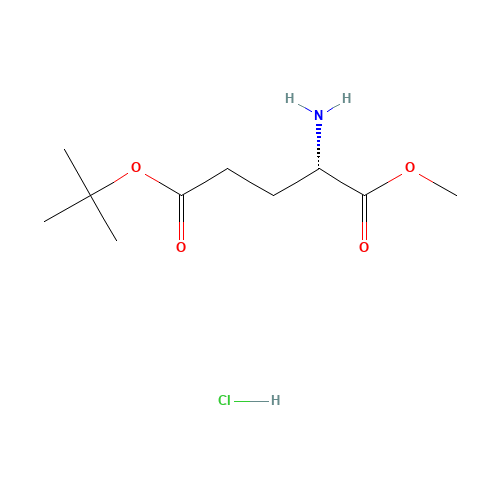 6234-01-1 L-Glutamic acid 5-tert-butyl 1-methyl ester hydrochloride chemical structure