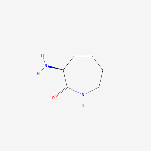 21568-87-6 (S)-3-AMINO-HEXAHYDRO-2-AZEPINONE chemical structure