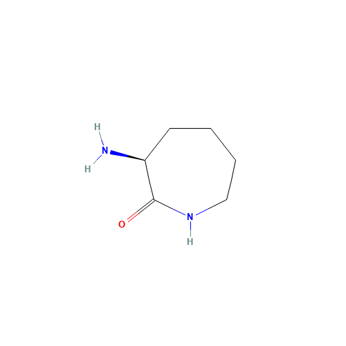 21568-87-6 (S)-3-AMINO-HEXAHYDRO-2-AZEPINONE chemical structure