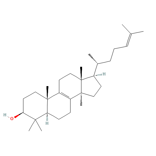 79-63-0 LANOSTEROL chemical structure