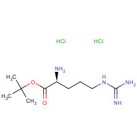 87459-72-1 L-ARGININE T-BUTYL ESTER DIHYDROCHLORIDE chemical structure