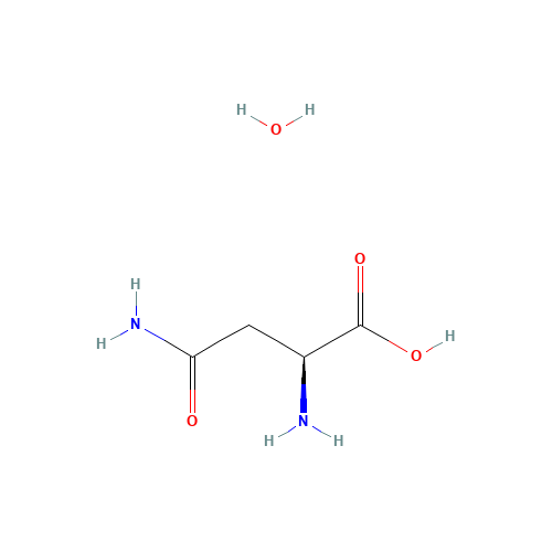 5794-13-8 L(+)-Asparagine monohydrate chemical structure