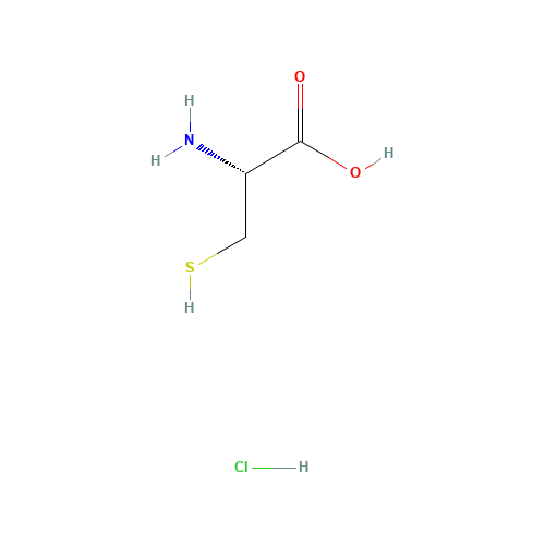 52-89-1 Cystein chloride chemical structure