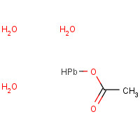6080-56-4 Lead acetate trihydrate chemical structure