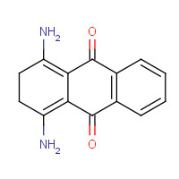 81-63-0 1,4-Diamino-2,3-dihydroanthraquinone chemical structure