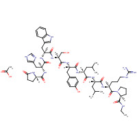 74381-53-6 Leuprorelin acetate chemical structure
