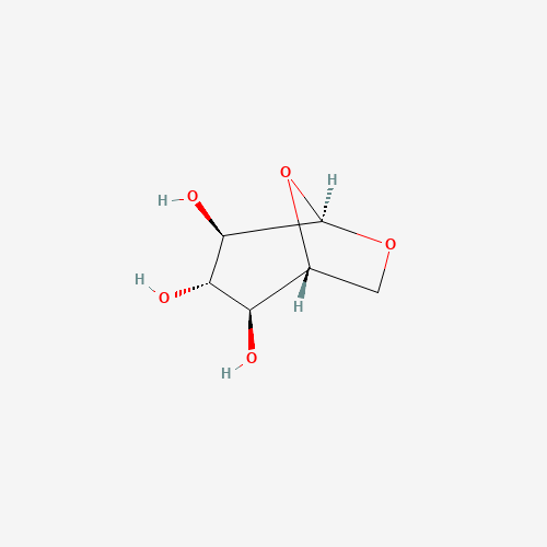 498-07-7 1,6-ANHYDRO-BETA-D-GLUCOPYRANOSE chemical structure