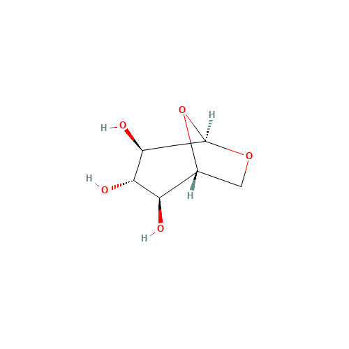 498-07-7 1,6-ANHYDRO-BETA-D-GLUCOPYRANOSE chemical structure