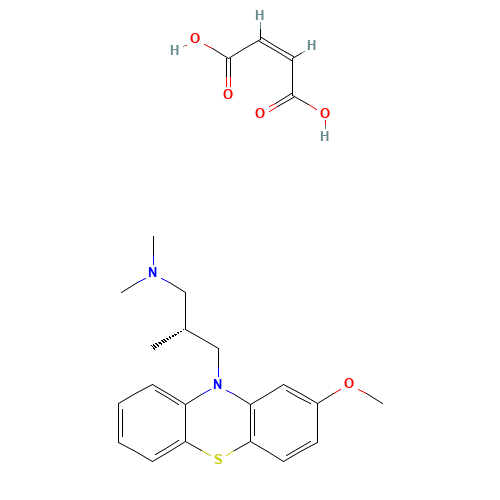 7104-38-3 Levomepromazine maleate chemical structure