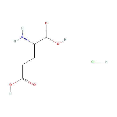 138-15-8 L-(+)-Glutamic acid hydrochloride chemical structure