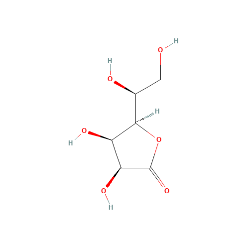 1128-23-0 L(+)-Gulonic acid gamma-lactone chemical structure