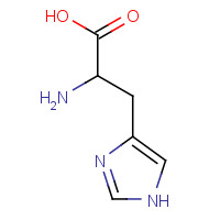 71-00-1 L-Histidine chemical structure