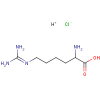 1483-01-8 L(+)-Homoarginine hydrochloride chemical structure