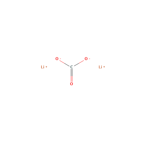 554-13-2 Lithium carbonate chemical structure