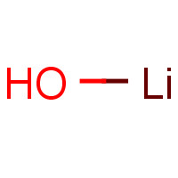 1310-66-3 Lithium hydroxide chemical structure