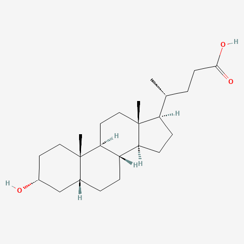 434-13-9 LITHOCHOLIC ACID chemical structure