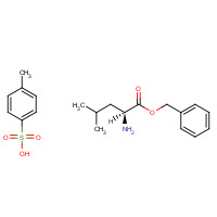 1738-77-8 L-Leucine benzyl ester p-toluenesulfonate salt chemical structure