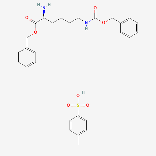 16964-83-3 N-Benzyloxycarbonyl-L-lysine benzyl ester p-toluenesulfonate chemical structure