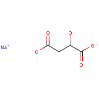 68303-40-2 DL-MALIC ACID MONOSODIUM SALT chemical structure