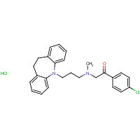 26786-32-3 LOFEPRAMINE HYDROCHLORIDE chemical structure