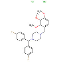 101477-54-7 Lomerizine hydrochloride chemical structure