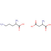 3230-94-2 L-Ornithine L-aspartate salt chemical structure