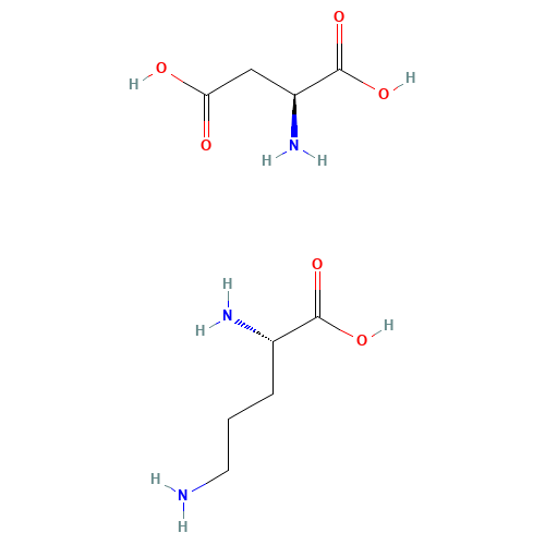 3230-94-2 L-Ornithine L-aspartate salt chemical structure