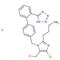 124750-99-8 Losartan potassium chemical structure