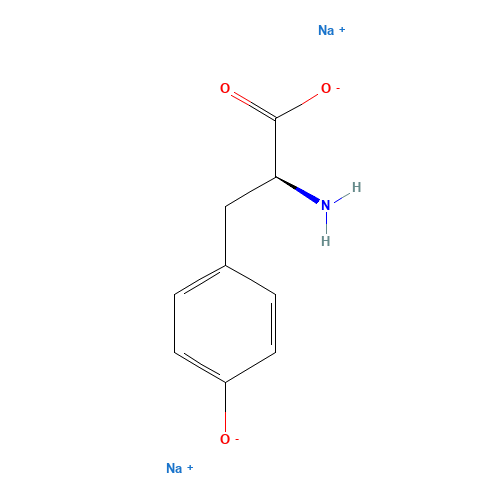 69847-45-6 L-TYROSINE DISODIUM SALT chemical structure