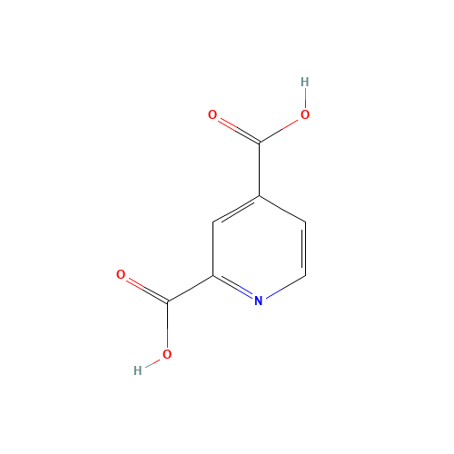 499-80-9 2,4-Pyridinedicarboxylic acid chemical structure