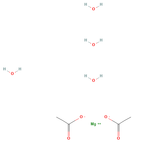 16674-78-5 Magnesium acetate tetrahydrate chemical structure