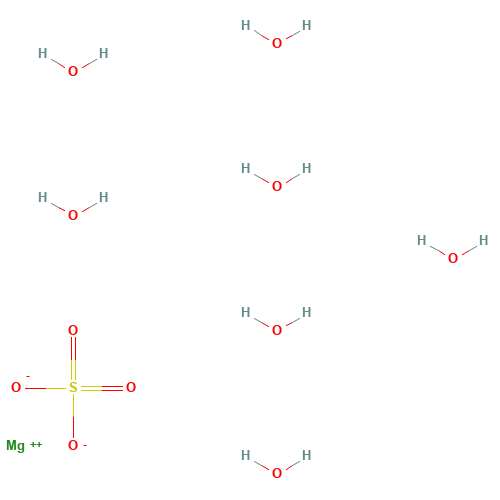 10034-99-8 Magnesium sulfate chemical structure
