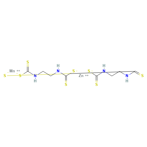 8018-01-7 Mancozeb chemical structure